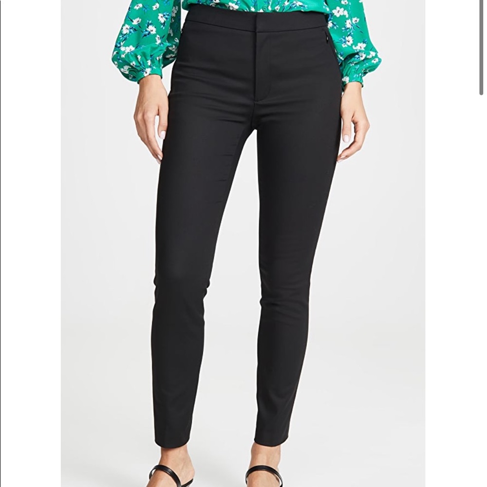 EUC CLUB MONACO Classic Black cropped pants Size 8